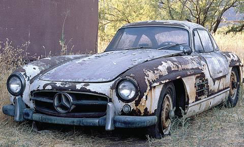 Mercedes 300SL Coupe Old